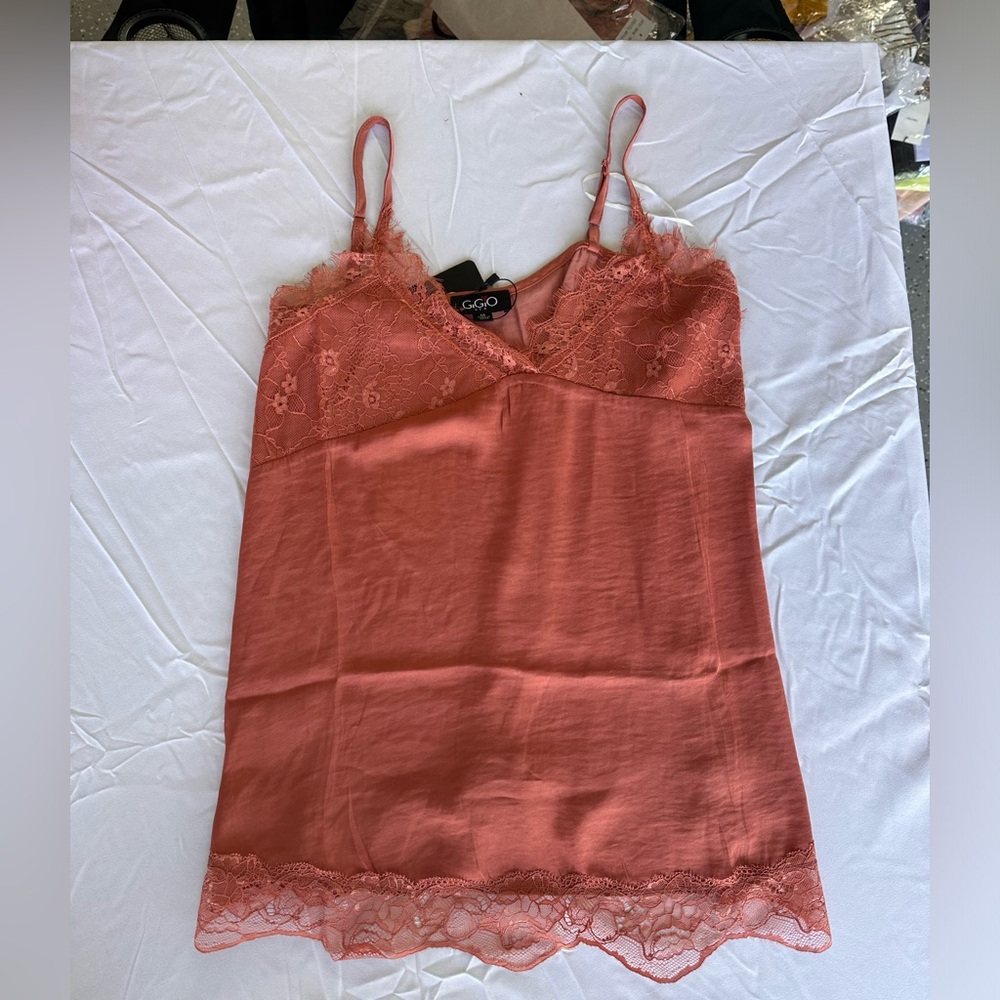 Gigio satin silk like tank top
